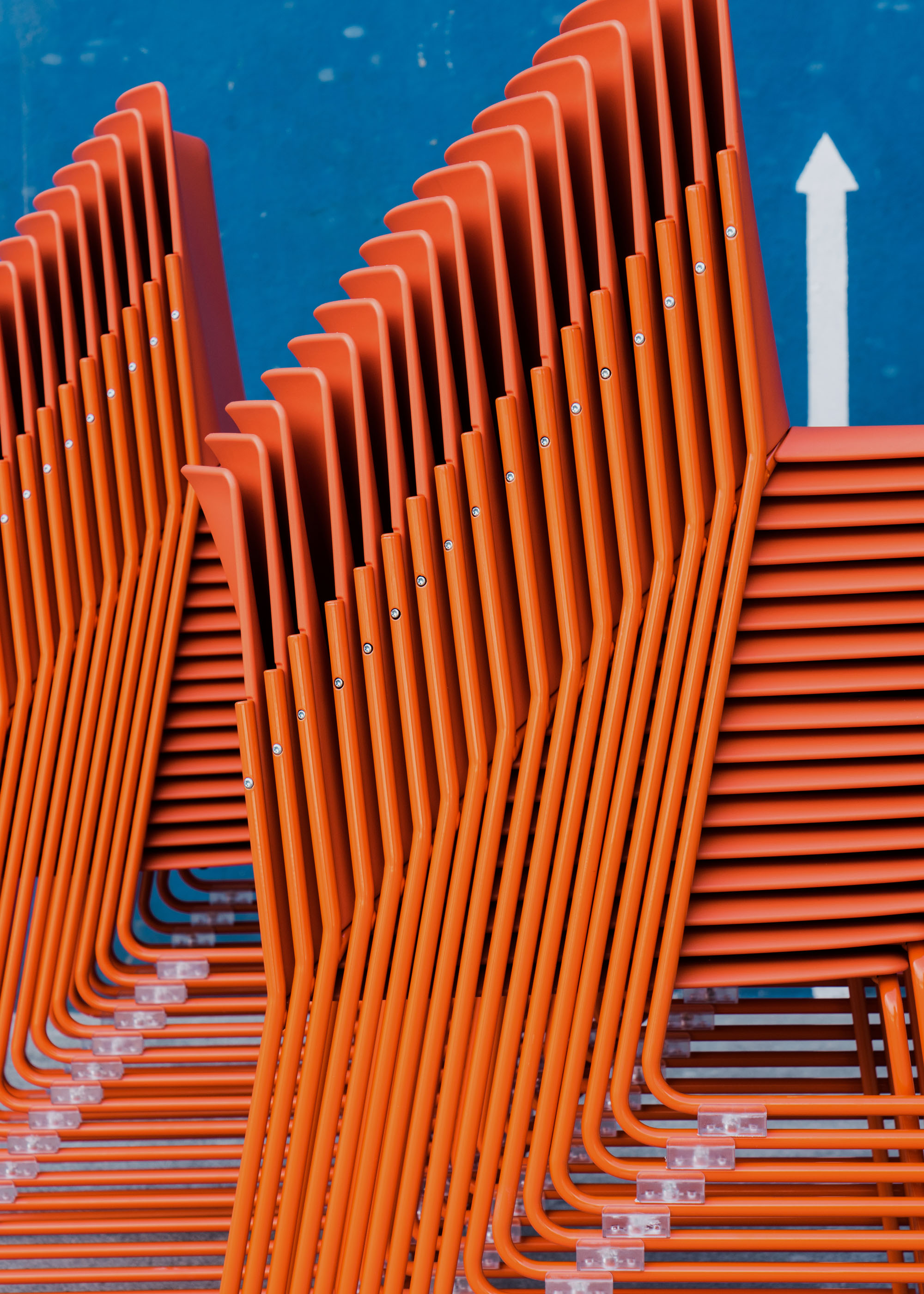 #furniture #enea #design #clase #basque #chairs #fronton #orange