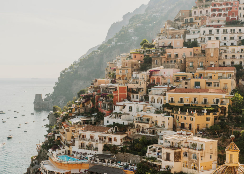 #mediterranean #italy #positano #town