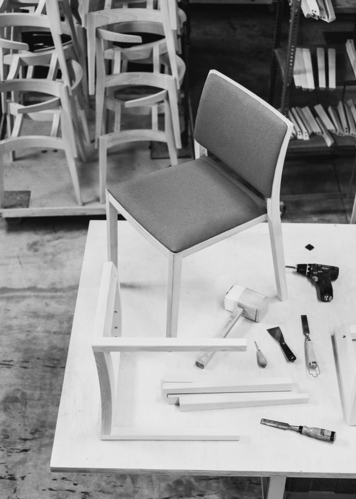 #furniture #andreuworld #valencia #design #emeyele #bw #industrial #factory #chairs