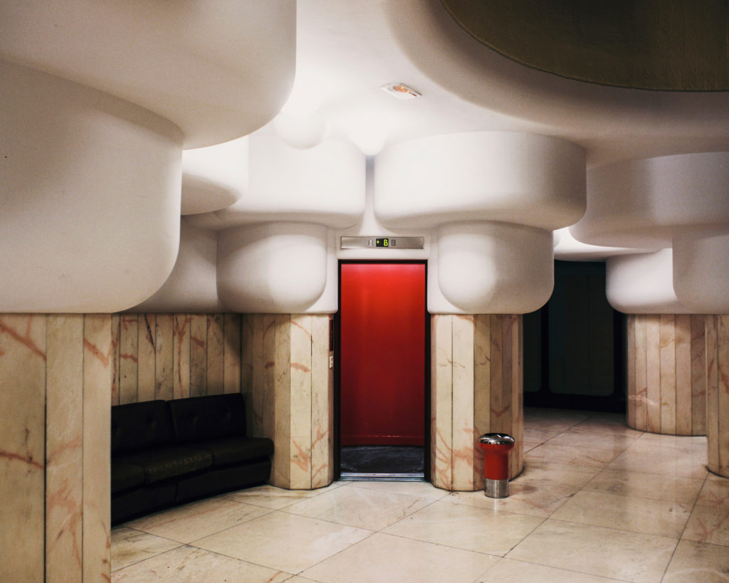 #madrid #interiors #torresblancas #monocle #oiza #red #lobby