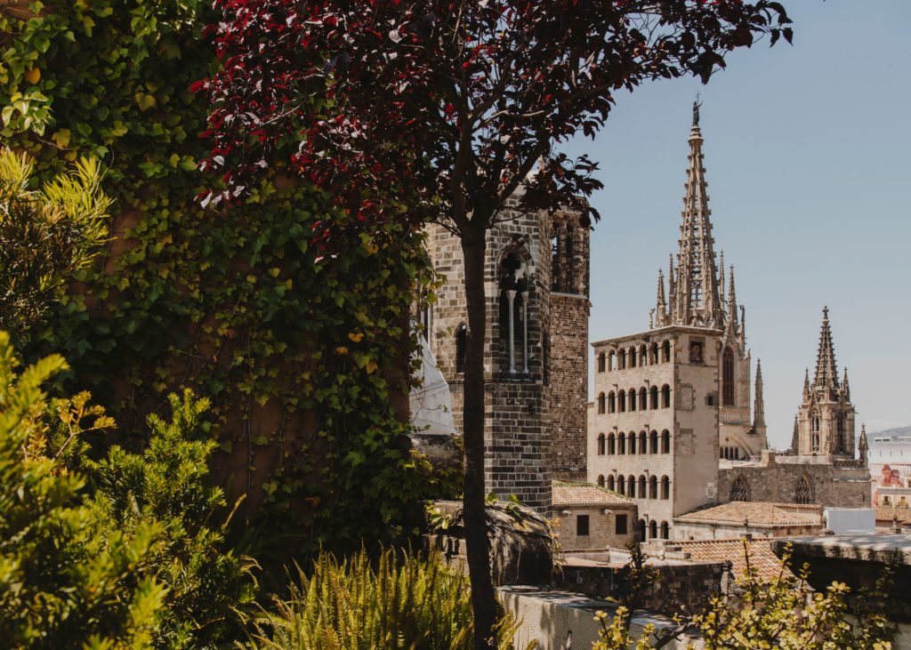 #barcelona #landscape #gothic #cathedral #lievorealtherr #studios #city