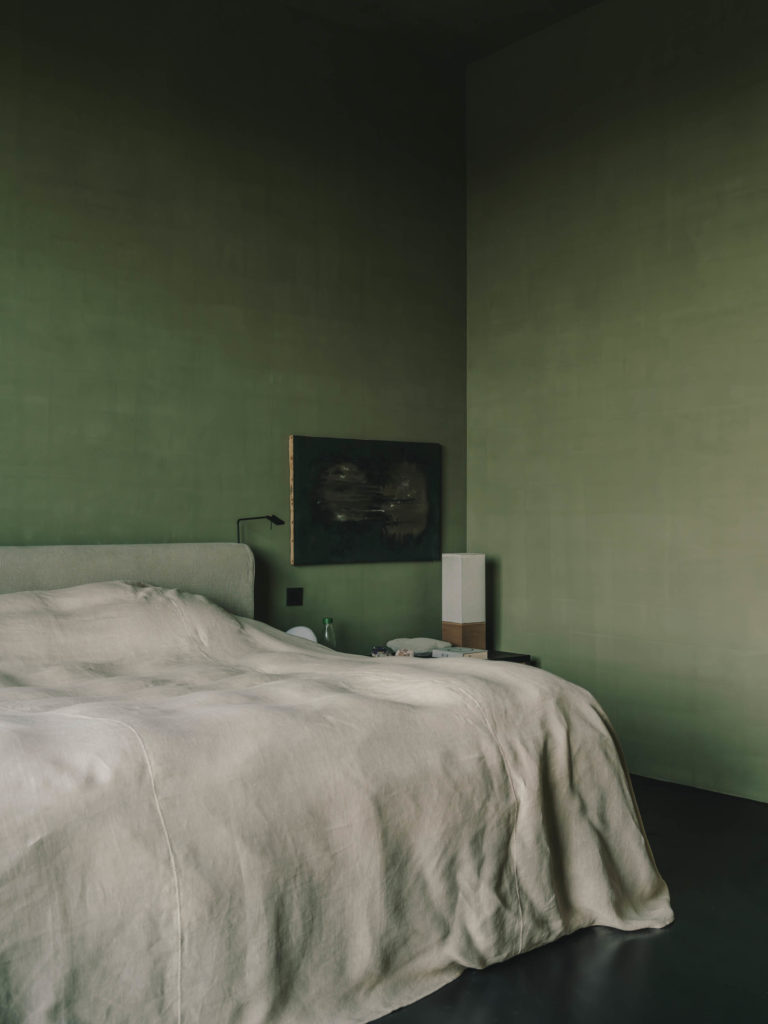 #borisvervoordt #interiors #kanaal #wallstreetjournal #wsj #editorial #bedrooms #green #michaelgardner 