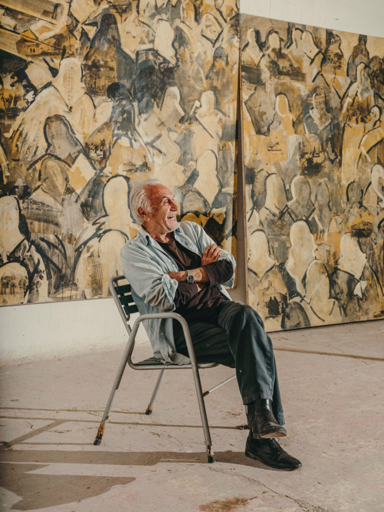 #madeinibiza #antoniovillanueva #art #ibiza #artist #studio #portraits