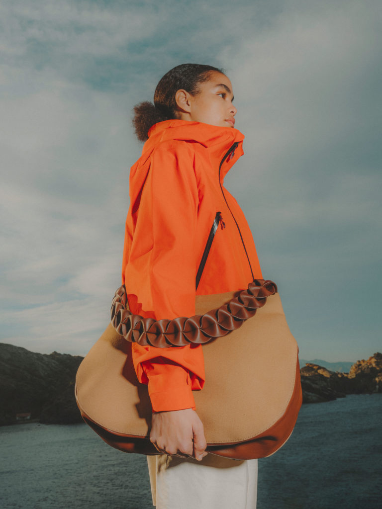 #hereu #capdecreus #mediterranean #costabrava #fashion #bags #orange #portraits