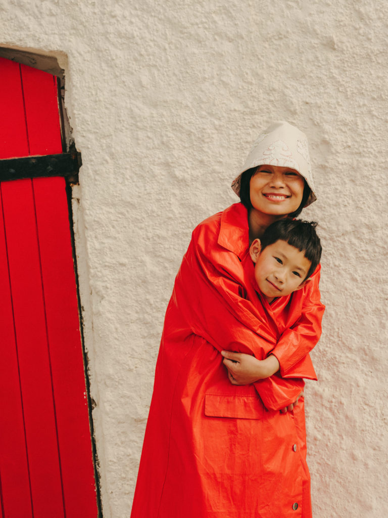#kinfolk #family #kids #fashion #costabrava #casasalguer #beach #mediterranean #red 